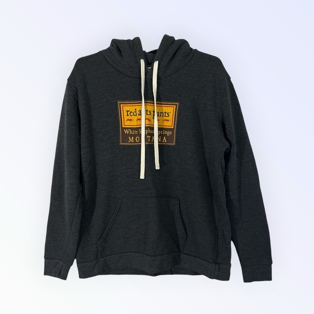RED ANTS PANTS HOODIE UNISEX XL GRAY OUTDOOR FESTIVAL